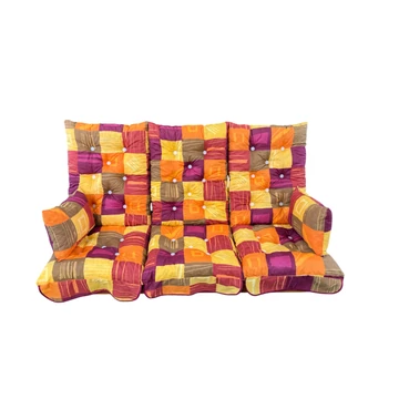 Bordó-sárga Kockás