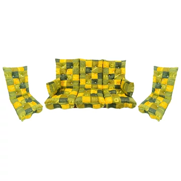 ROBINSON garnitúrához párna ZÖLD KOCKÁS